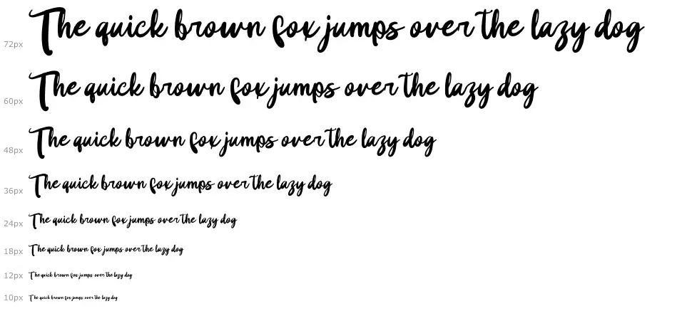 Kindly Replyfont waterfall