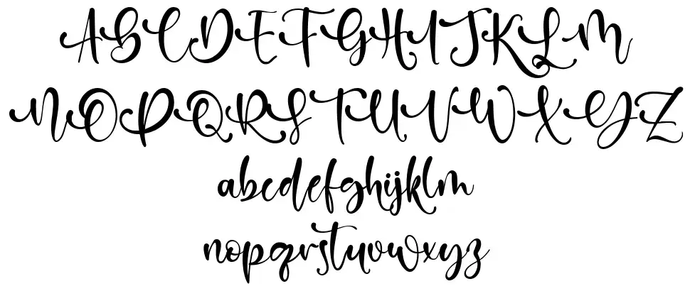 Kindness Pointfont specimens