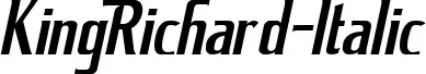 KingRichard-Italic