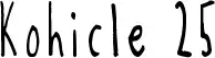Kohicle 25