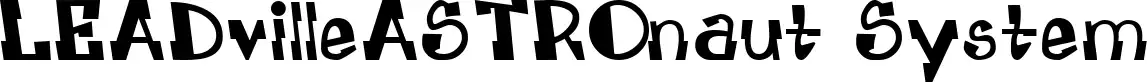 LEADvilleASTROnaut System