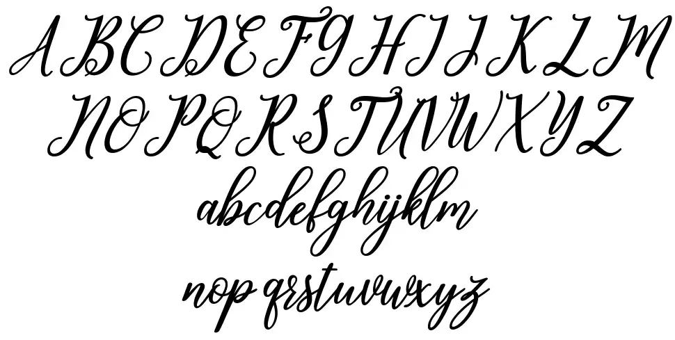 Leightonfont specimens