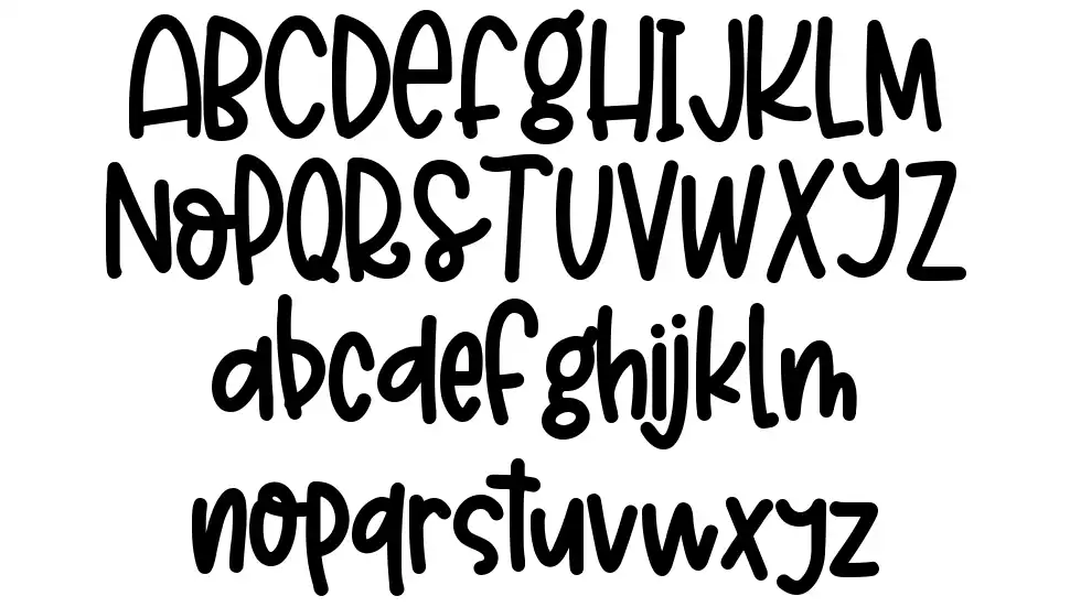 Lemon Crushfont specimens