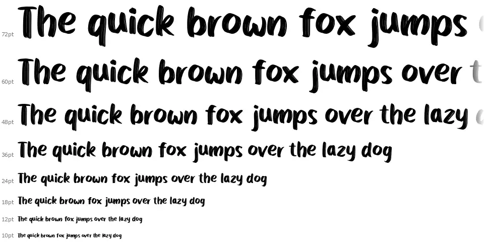 Lemons Brightfont waterfall