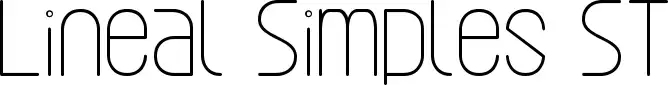 Lineal Simples ST