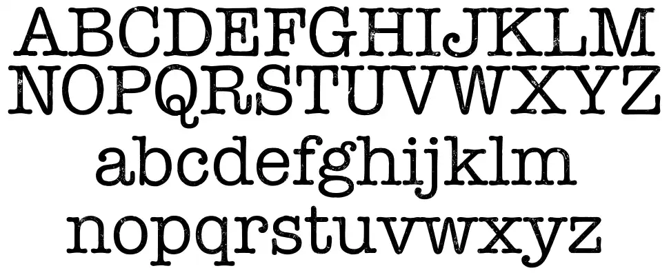 Linowritefont specimens