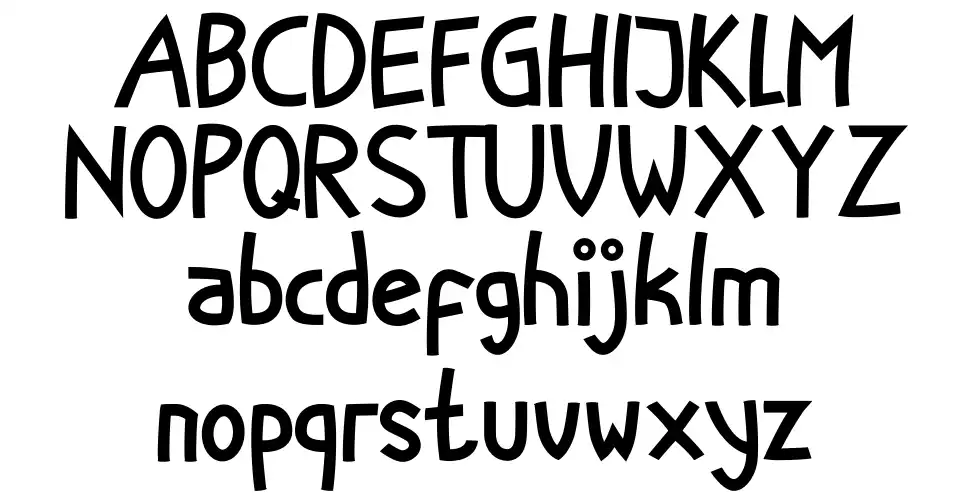 Little Fishfont specimens