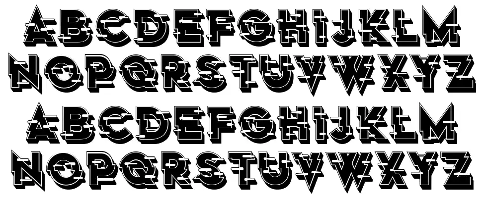 Loutfont specimens