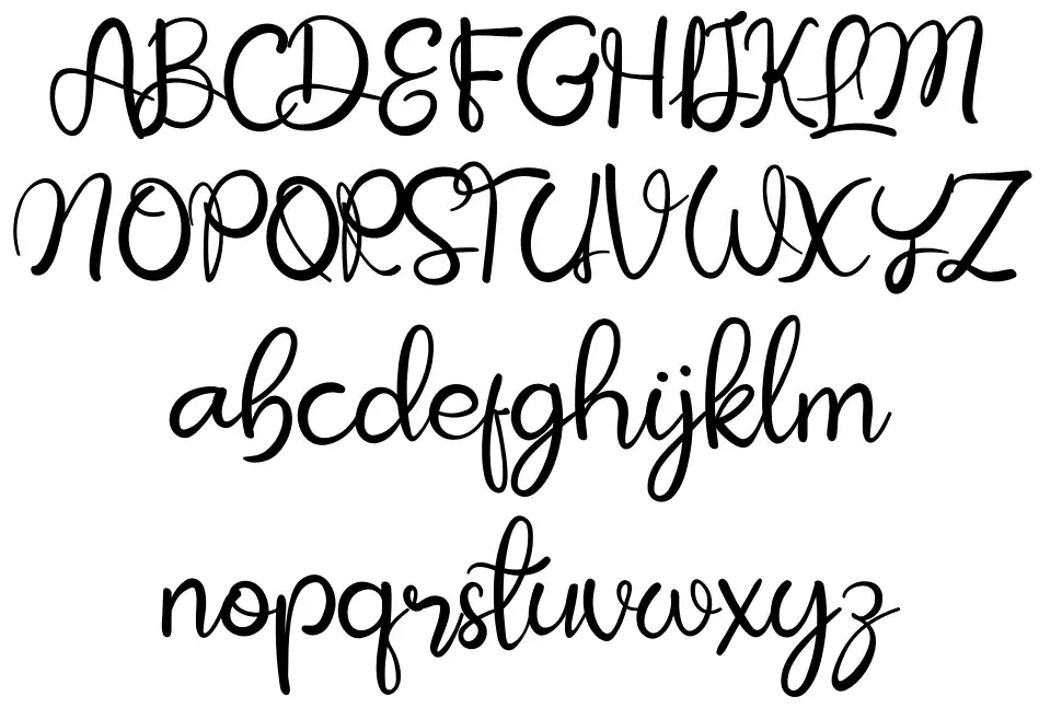 Love Yellowfont specimens