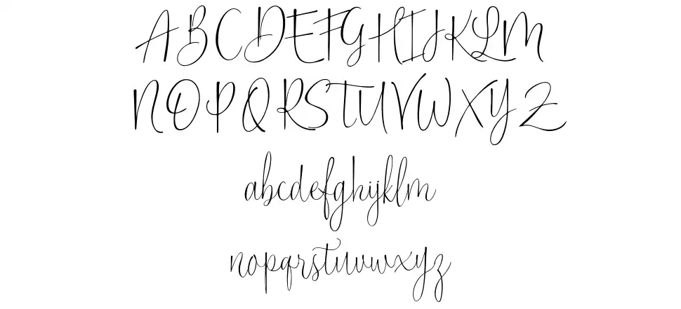 Lucky Sparkfont specimens