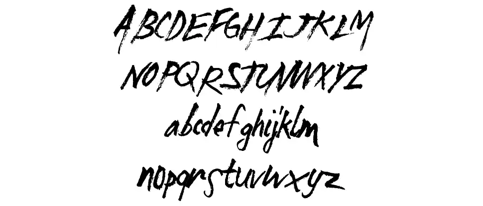Mad Zombiesfont specimens