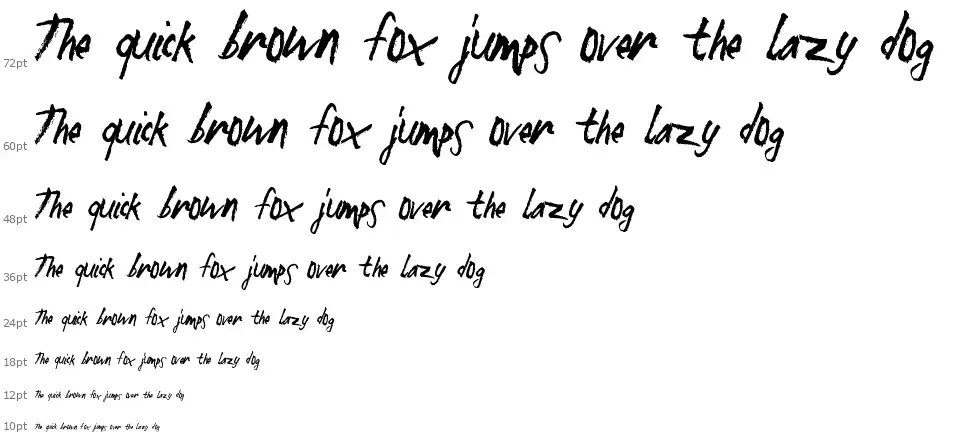 Mad Zombiesfont waterfall