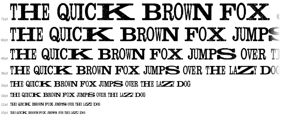 Madness Pressfont waterfall