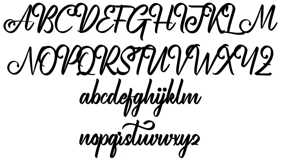 Marbliestfont specimens