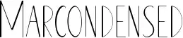 Marcondensed