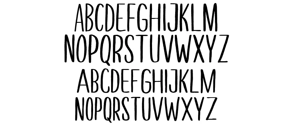 Melloner Funfont specimens