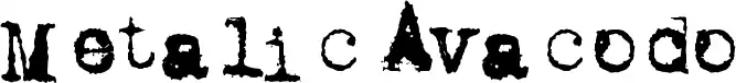 Metalic Avacodo