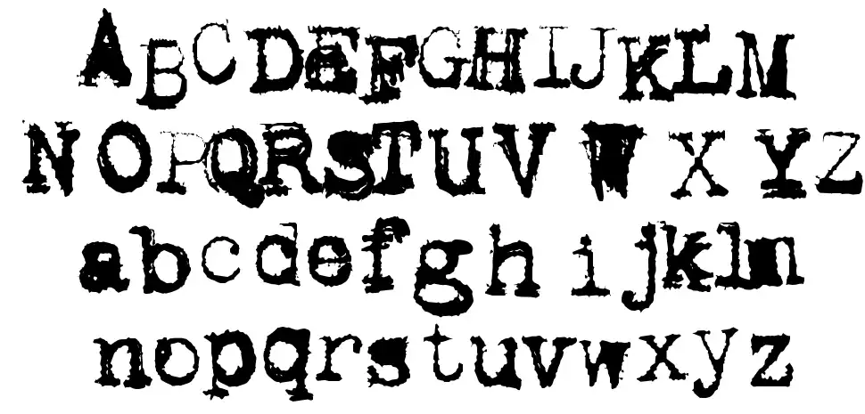 Metalic Avacodofont specimens