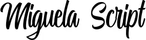 Miguela Script