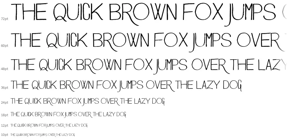 Monday Morningfont waterfall