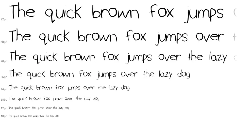 Monica Galaxyfont waterfall