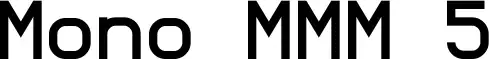 Mono MMM 5