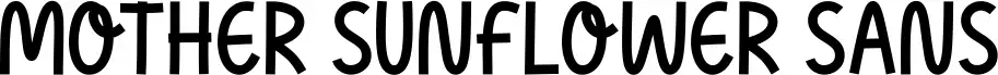 Mother Sunflower Sans