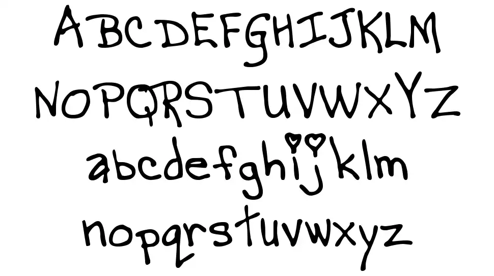 MTF Magical Marilynfont specimens