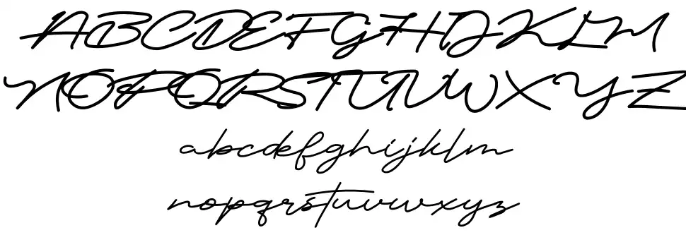 Muharimafont specimens