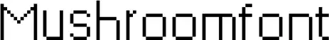 Mushroomfont