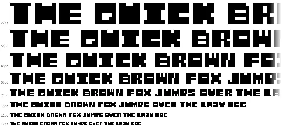 Mustache Banditfont waterfall
