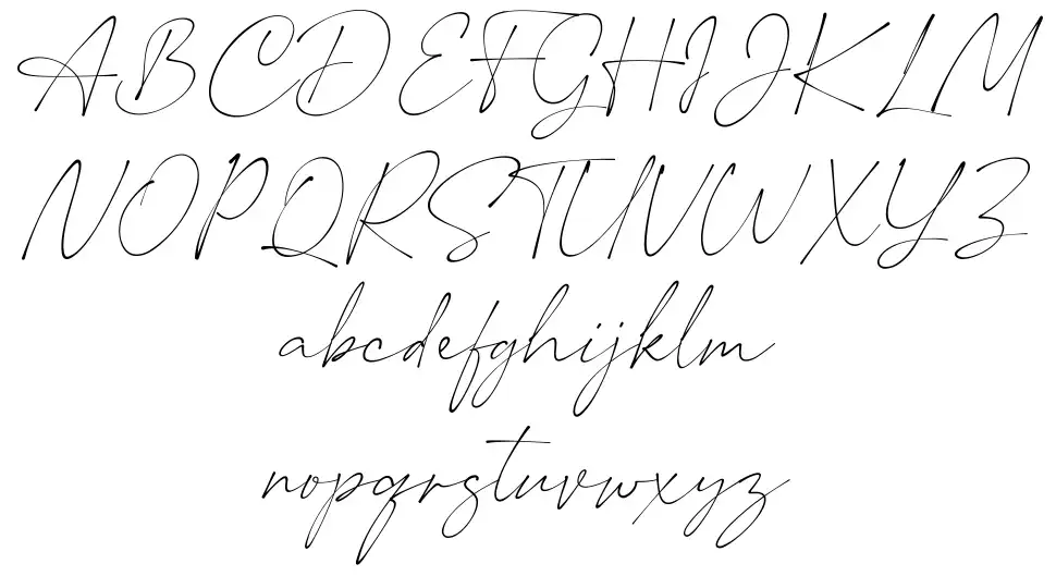 Mutually Beneficialfont specimens