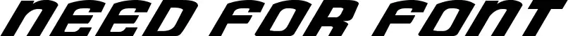Need for Font