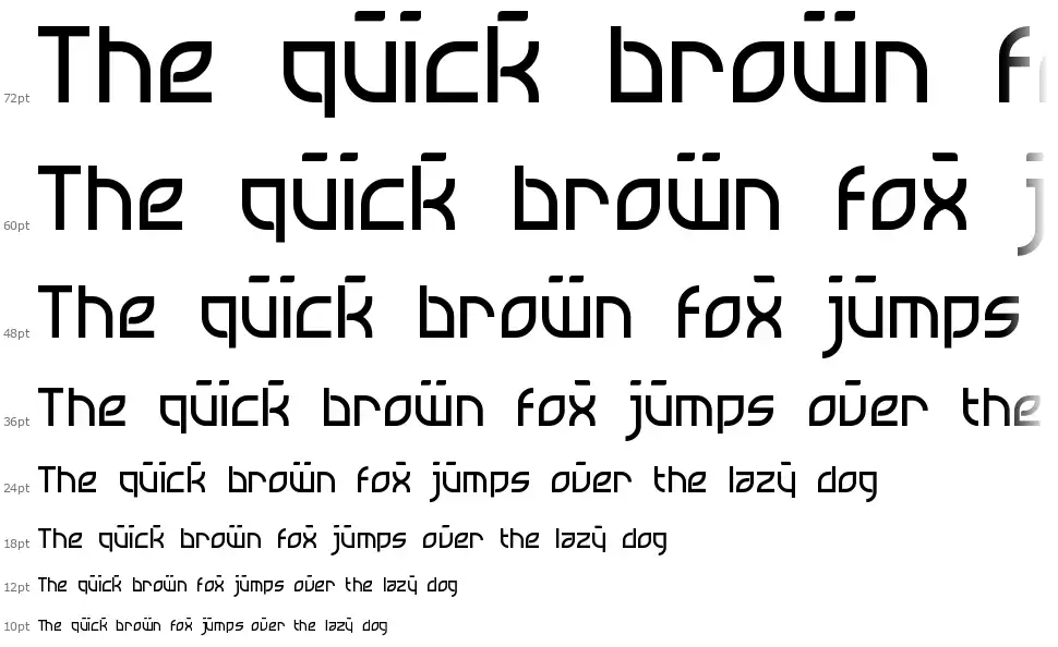 Neostarfont waterfall