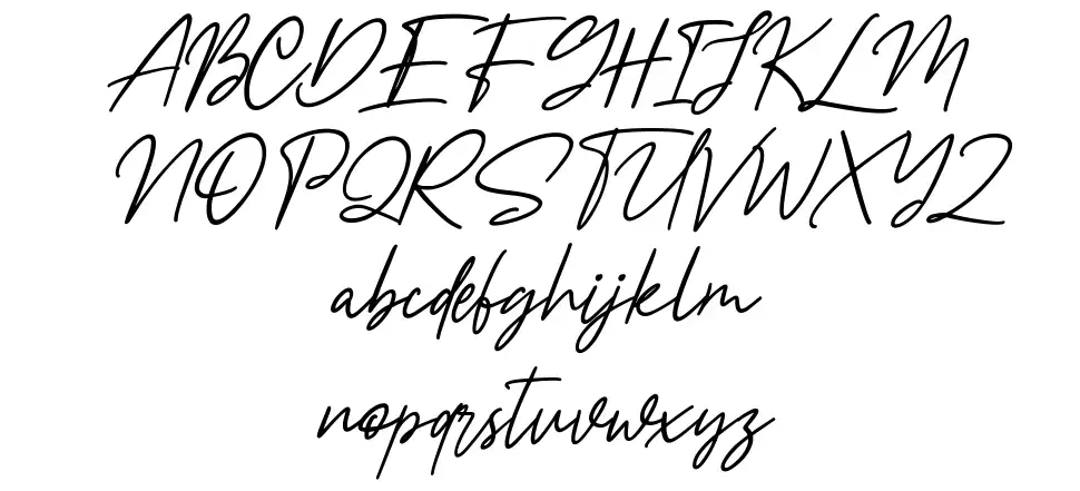 Nicestripsfont specimens