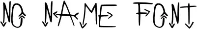 No Name Font