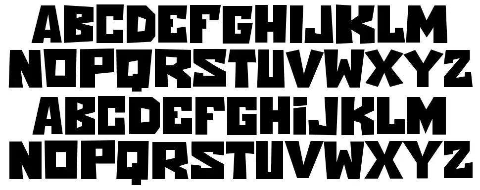 Nordic Lightfont specimens