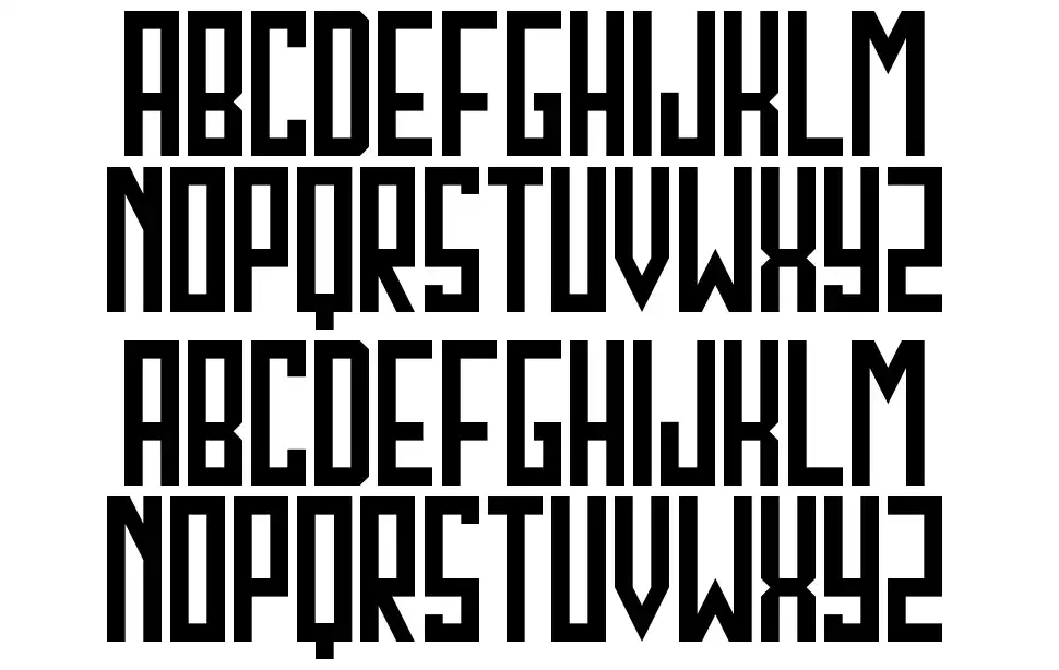 Northwestfont specimens
