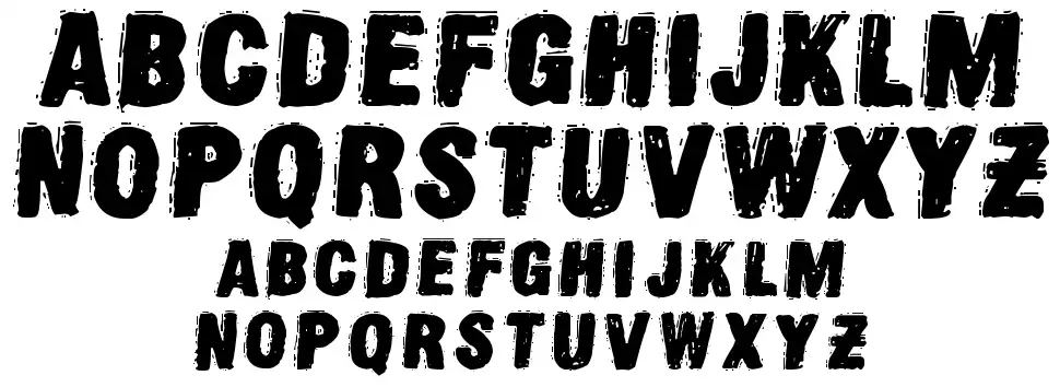 OldPress DSGfont specimens