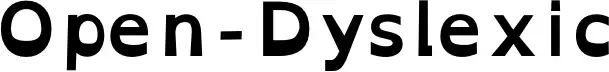 Open-Dyslexic