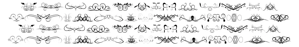Ornaments soulfont specimens