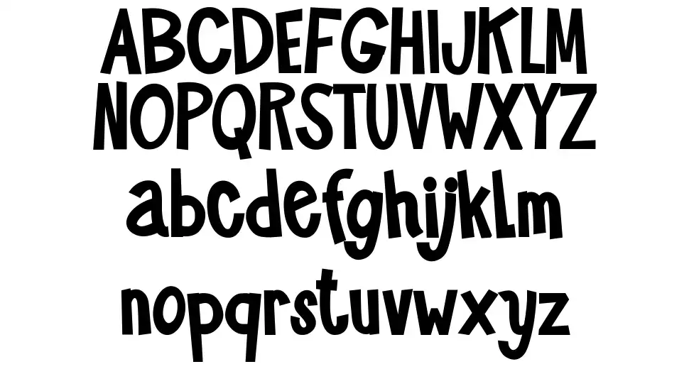 Papadog Schriftbeispiele Papadogfont specimens