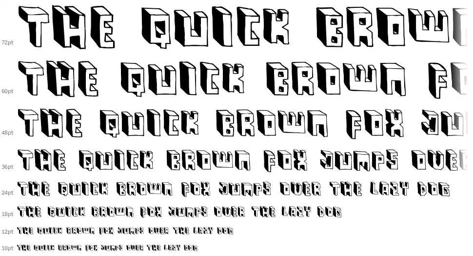 Pastas Blackfont waterfall