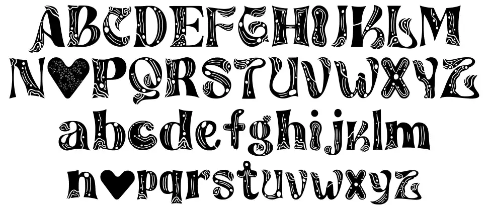 Peanutss Stolefont specimens