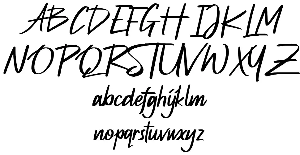 Petter Secretfont specimens