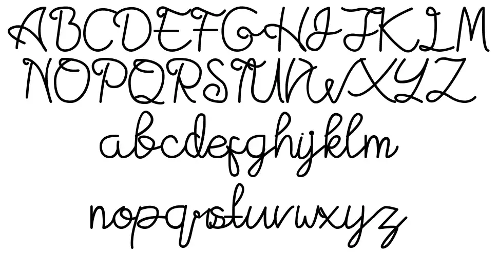 Pink Tingefont specimens