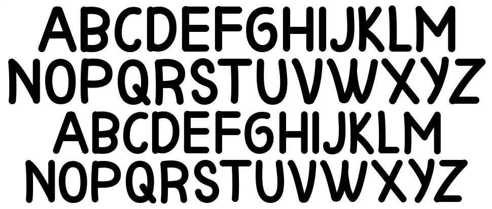 Pinky Unicornfont specimens