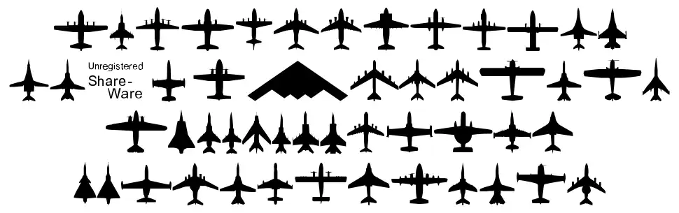 Planes-T-Modernfont specimens