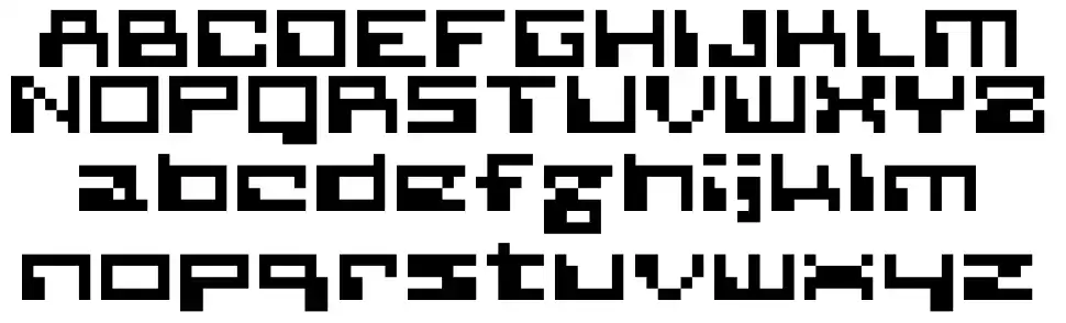 Planetary Contactfont specimens