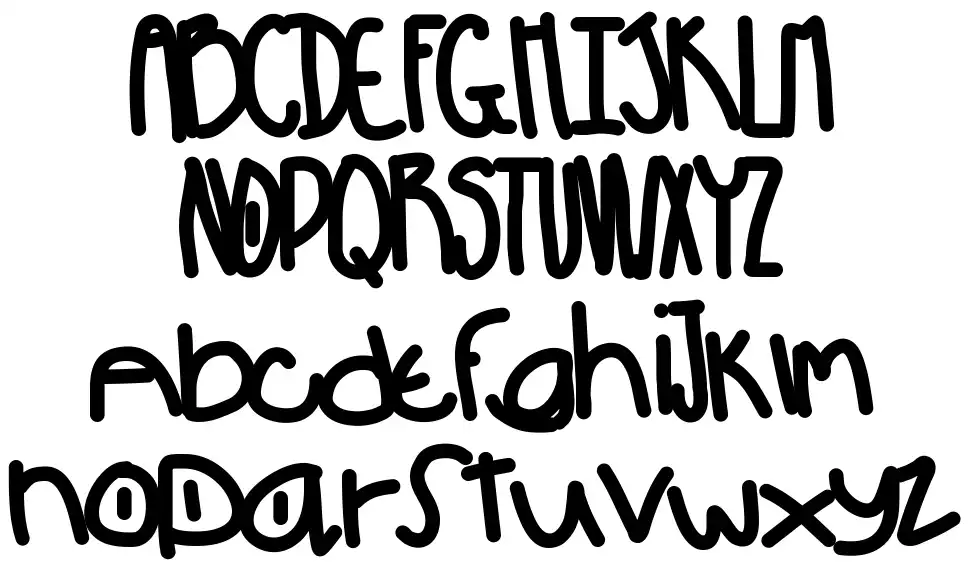 Powfont specimens